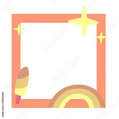 Retro Cute Frame