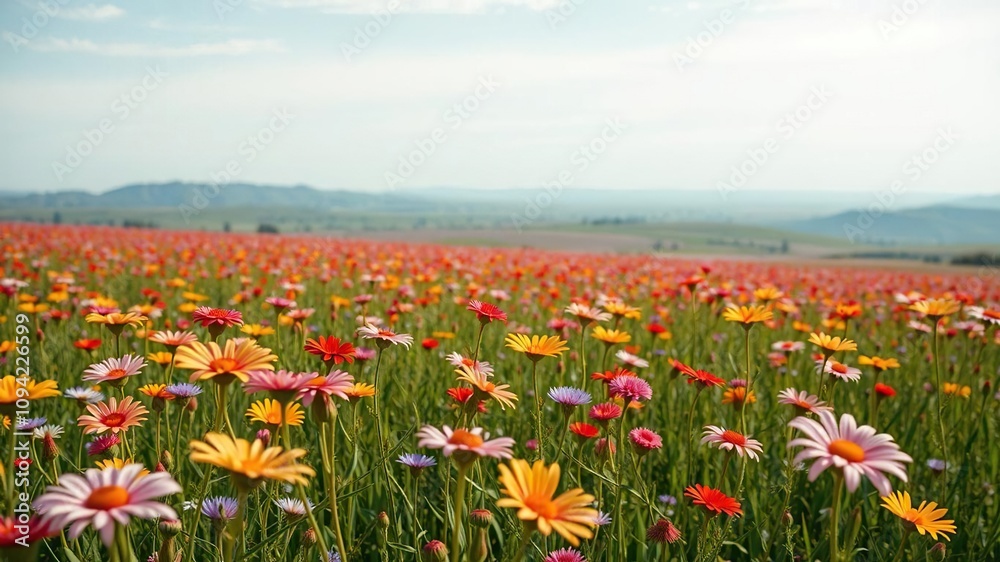 ul wildflowers stretching as far as the eye can see, field wildflowers, floral arrangement ul wildflowers stretching as far as the eye can see, field wildflowers, floral arrangement