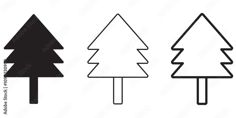 illustration christmas tree vector, christmas tree illustration christmas tree vector, christmas tree