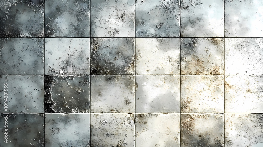 Naklejka premium digital technology ceramic tile texture poster background