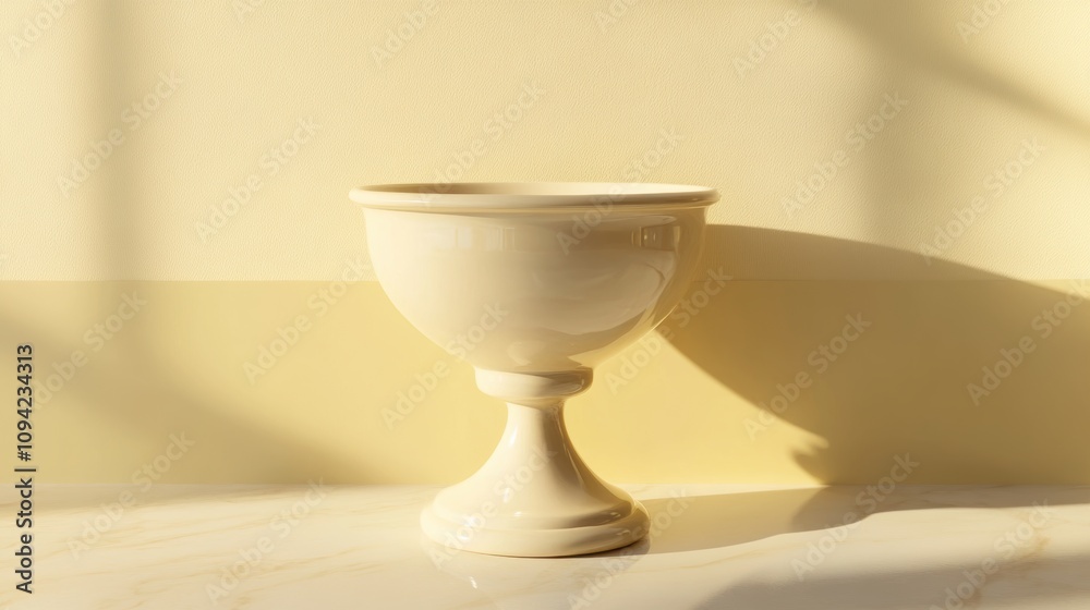 White Goblet. White Goblet.