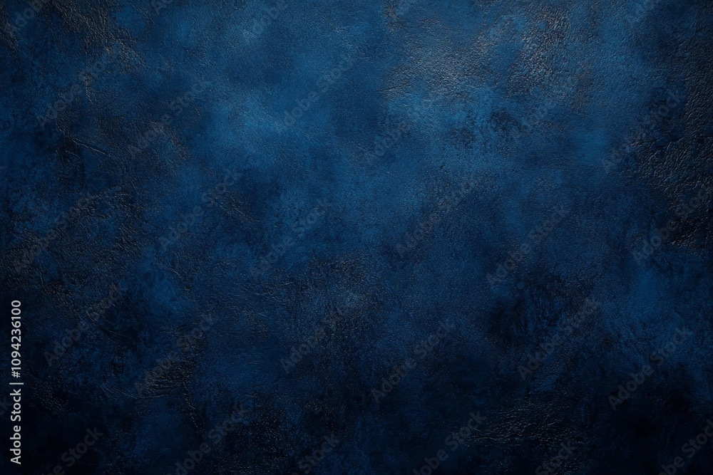 Abstract Dark Blue Textured Background with Organic Patterns for Graphic Design and Decoration