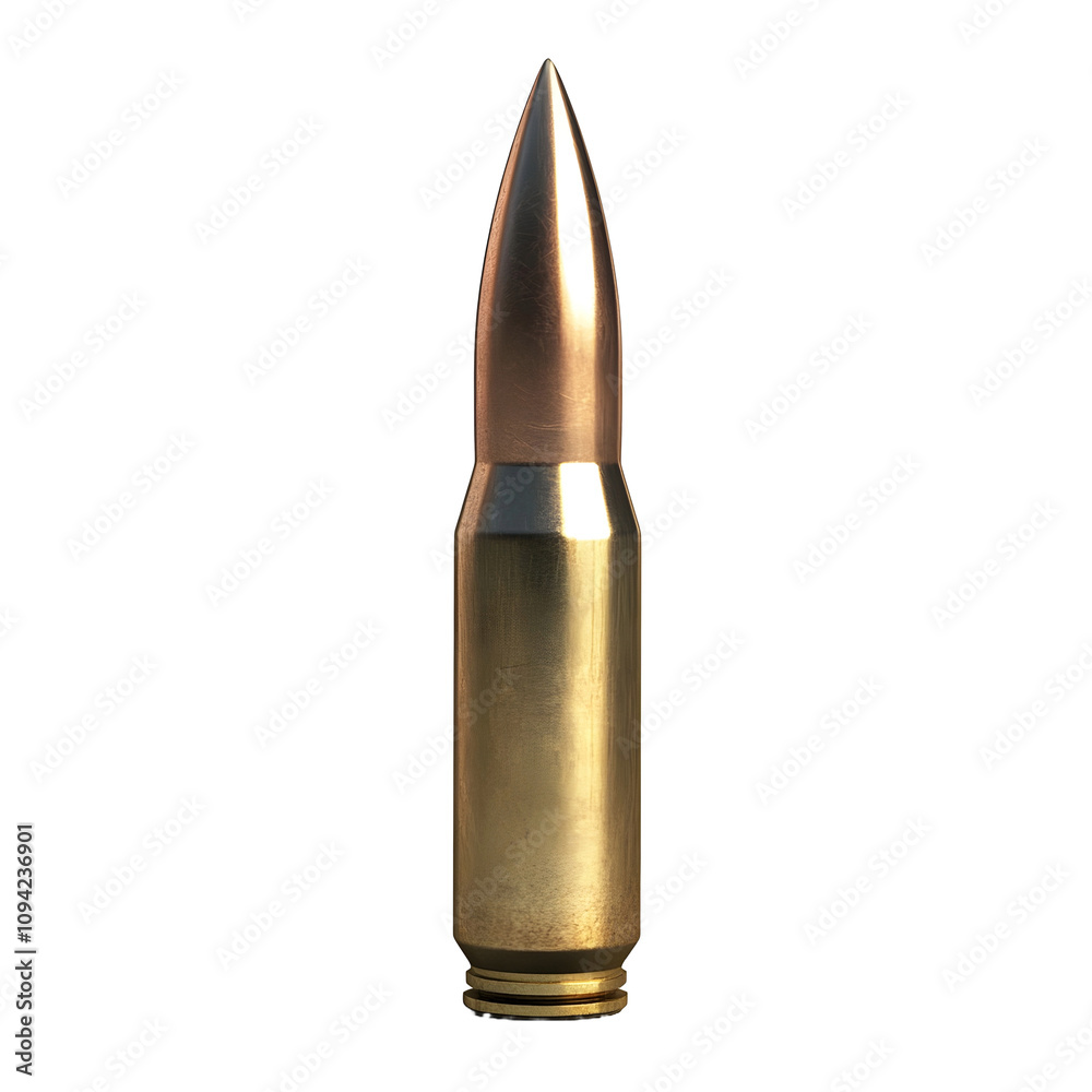 riffle bullet cartridge on transparent background riffle bullet cartridge on transparent background