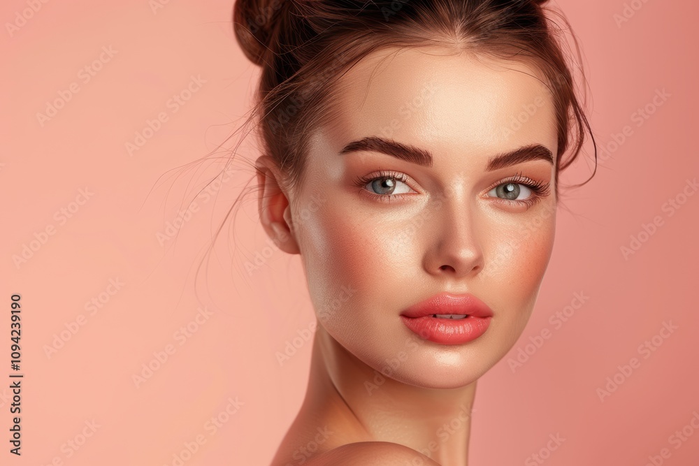 Close-up of a beautiful woman showing off her healthy skin and radiant smile Close-up of a beautiful woman showing off her healthy skin and radiant smile