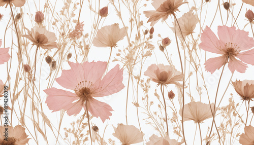 background with flowers