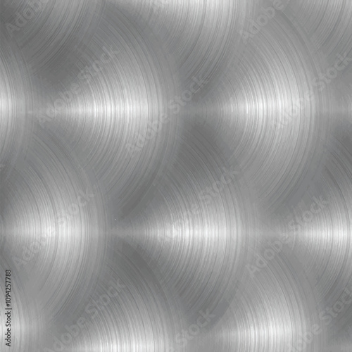 Brushed metal surface. Texture of metal. Abstract seamless vector illustration	
