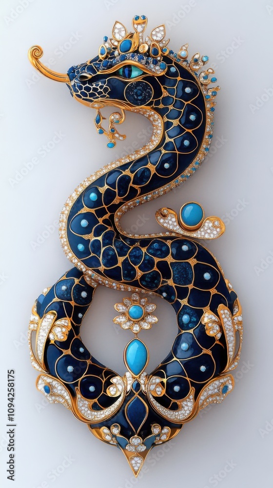 Blue Cobalt, Turquoise, and Gold: A Vivid Spectrum for Snake Year Device Designs