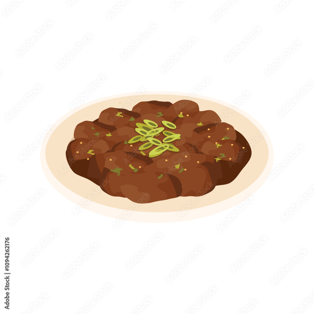 Korean Food Vector Illustration - 03 Korean Food Vector Illustration - 03