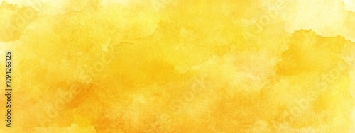 Abstract Watercolor Yellow Background Vibrant Texture Smooth Gradient Soft Edges Minimalist Art Design