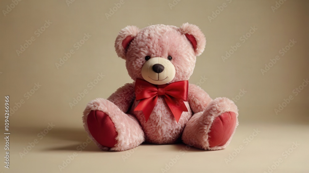 Fototapeta premium bear, toy, teddy, christmas, animal, love, soft, gift, teddy bear, object, fluffy, isolated, heart, brown, child, plush, sitting, cuddly, childhood, stuffed, holiday, fur, doll, furry, hat