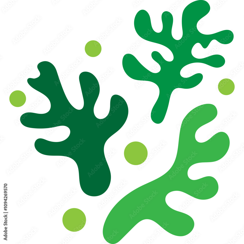 Abstract Coral Shape Abstract Coral Shape