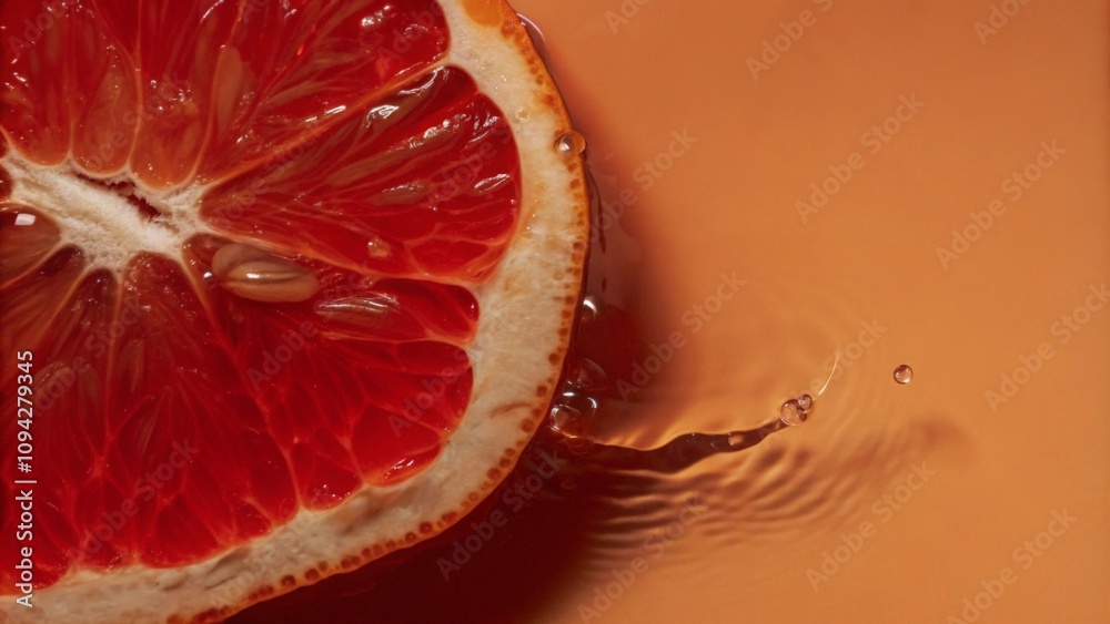 slice of grapefruit slice of grapefruit