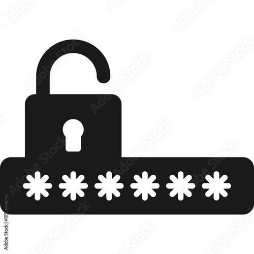 Password Flat Icon