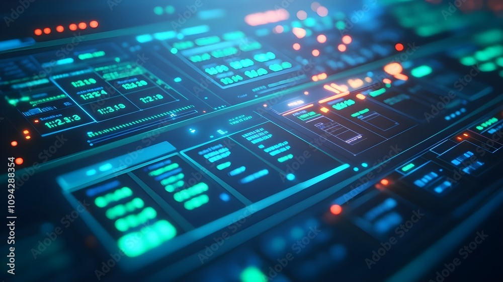 Futuristic Technology Interface HUD Futuristic Technology Interface HUD