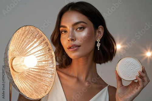 Brilliant Afternoon Glow Highlighting Distinctive Light Reflections