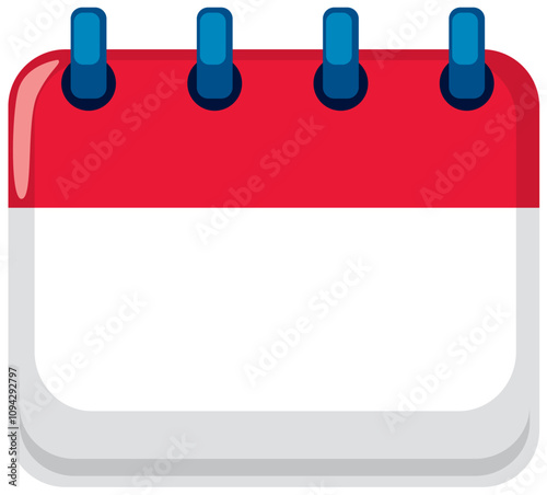 Colorful Spiral Notebook Icon