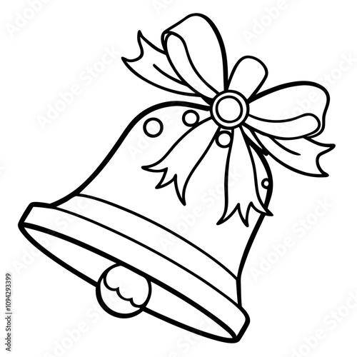 christmas bell illustration