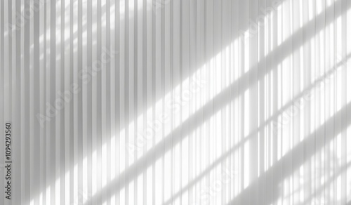 Wallpaper Mural Abstract Sunlight Shadows on White Wall Minimal Design Clean Aesthetic for Modern Interior Presentation Torontodigital.ca