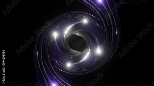 VJ Loop Ambient Portal 4K - Hypnotic Music Background Animation Designed for music videos, live performances, meditative visuals, and creative digital projects, this seamless animation features