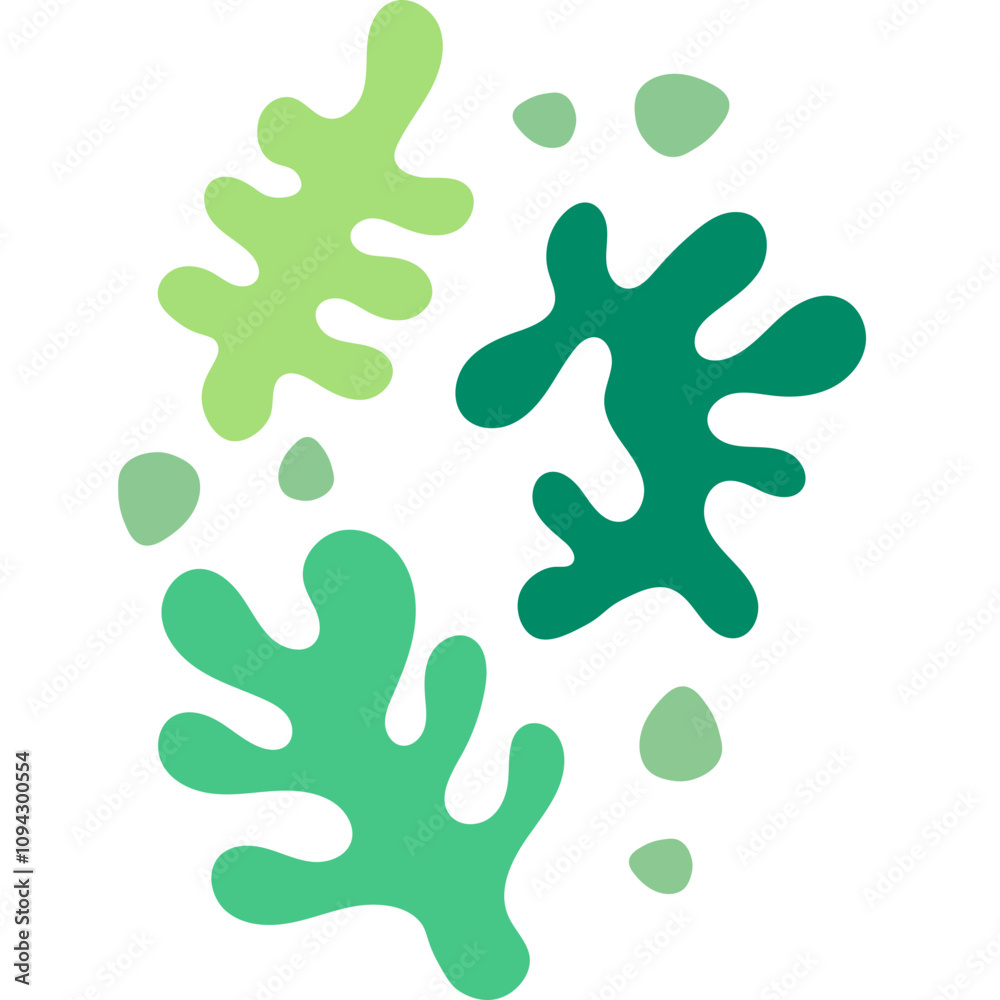 Abstract Coral Shape Abstract Coral Shape