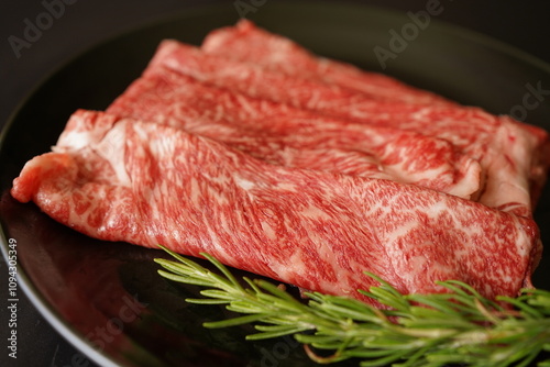 黒毛和牛赤身スライス切り落とし　すき焼き・しゃぶしゃぶ