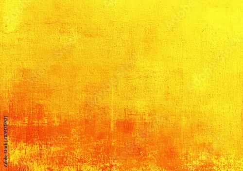 Textured Vibrant Yellow Orange Abstract Background