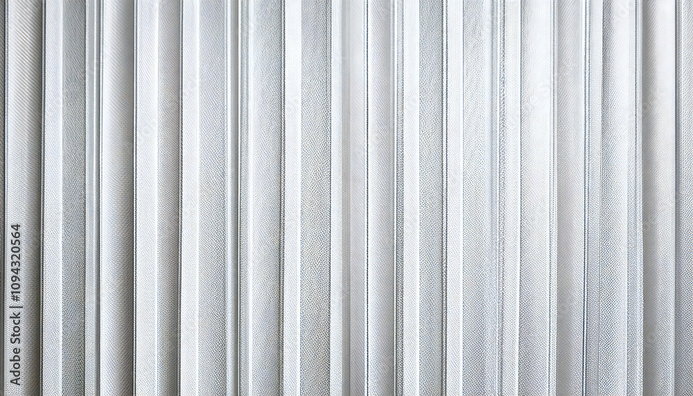 White stripes. Cool white background. Texture material.