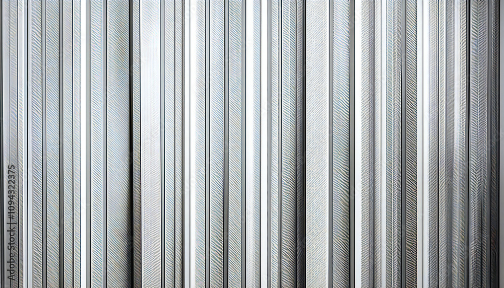 Obraz premium 白のストライプ。カッコいい白の背景。テクスチャー素材。White stripes. Cool white background. Texture material.