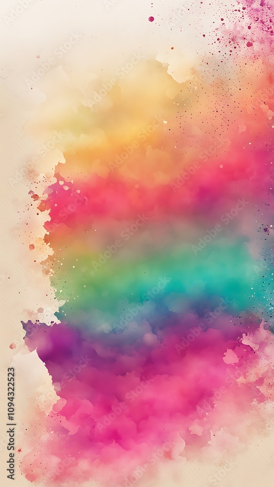 Obraz premium Vibrant Abstract Design with Creative Blank Space