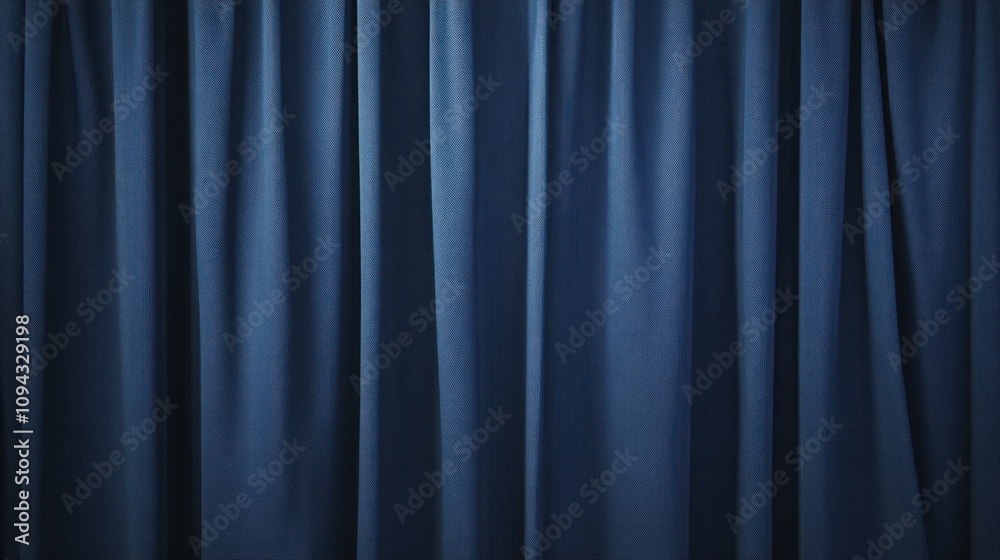 Deep Blue Curtain Texture: A Dramatic Backdrop Deep Blue Curtain Texture: A Dramatic Backdrop