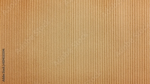 Kraft Paper Texture Background with Vertical Stripes Natural Brown Beige Cardboard