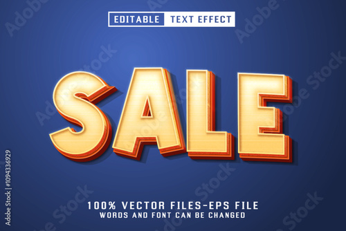 Sale Editable Text Effect