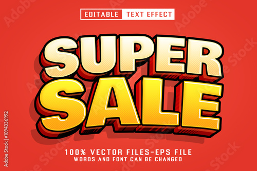 Super Sale Editable Text Effect