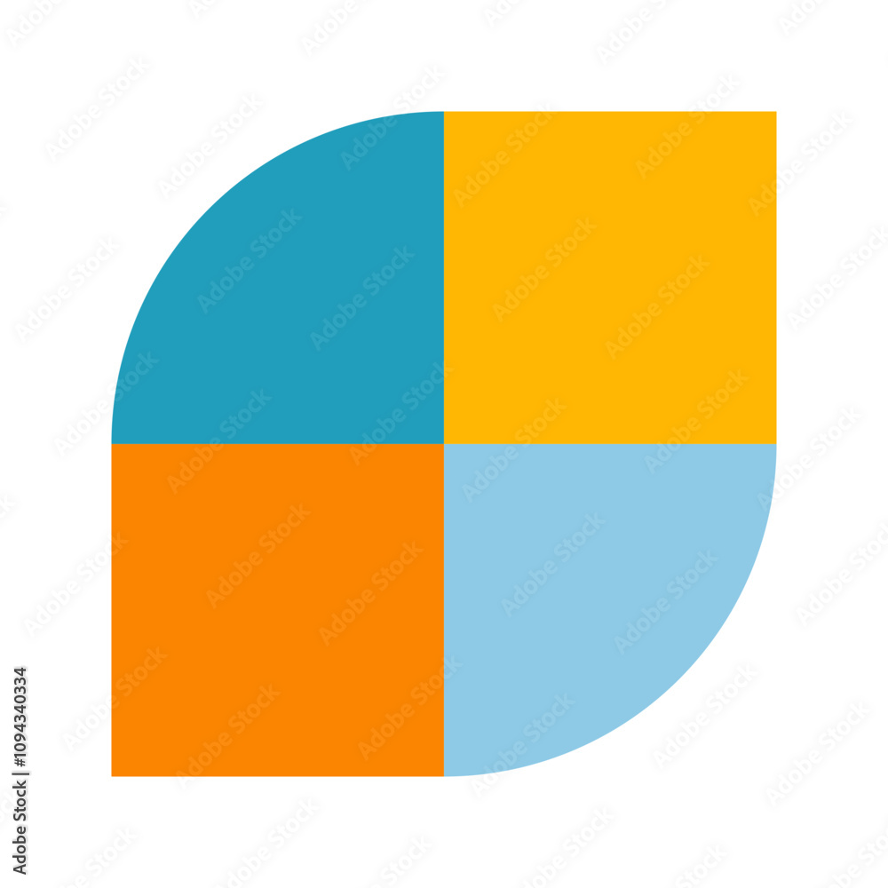 Fototapeta premium Bauhaus Geometric