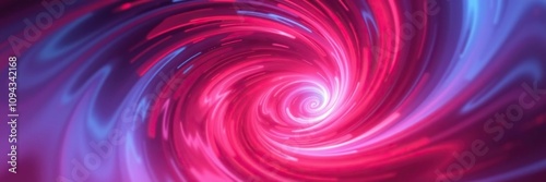 Swirling vortex of red and blue hues, abstract colorful background, dynamic colors