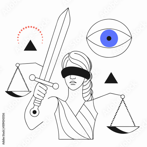 Justice law legal judge punishment legislation balance equality Chemistry  