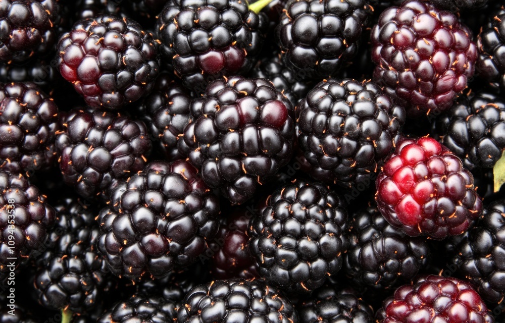 A close-up view of fresh blackberries, showcasing their rich color and texture. A close-up view of fresh blackberries, showcasing their rich color and texture.