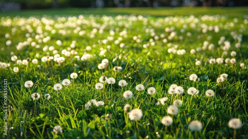 Weed Lawn Control: Eliminating Wild Blowball Plants from Grass Sod Weed Lawn Control: Eliminating Wild Blowball Plants from Grass Sod