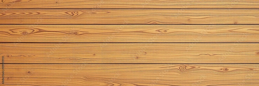 Warm Teak Wood Plank with Visible Grain, wooden material, organic pattern
