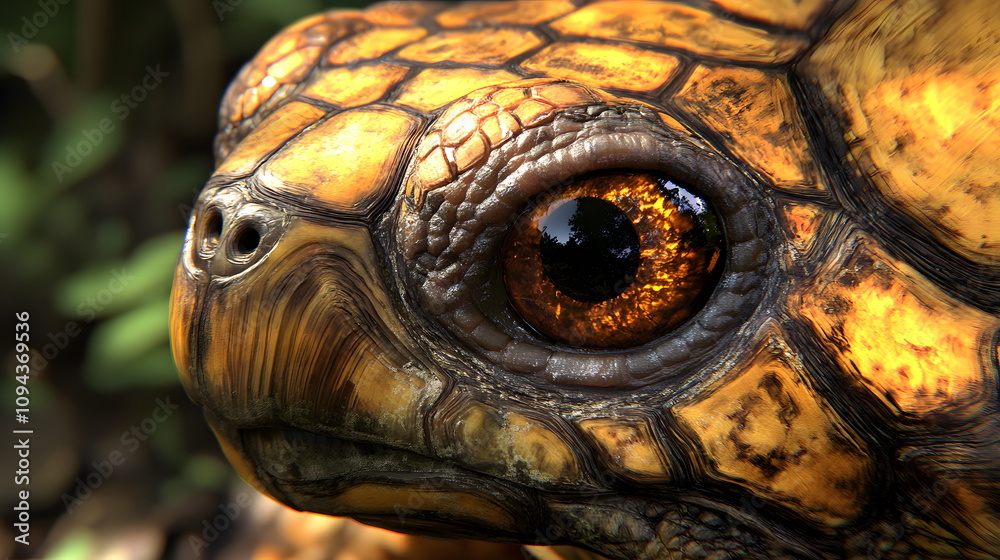 Close-up of a Turtle's Eye Close-up of a Turtle's Eye