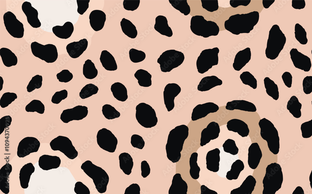 Abstract modern leopard seamless pattern. Animals trendy background. Color decorative vector stock illustration for print, card, postcard, fabric, textile. Modern ornament of stylized skin. Abstract modern leopard seamless pattern. Animals trendy background. Color decorative vector stock illustration for print, card, postcard, fabric, textile. Modern ornament of stylized skin.
