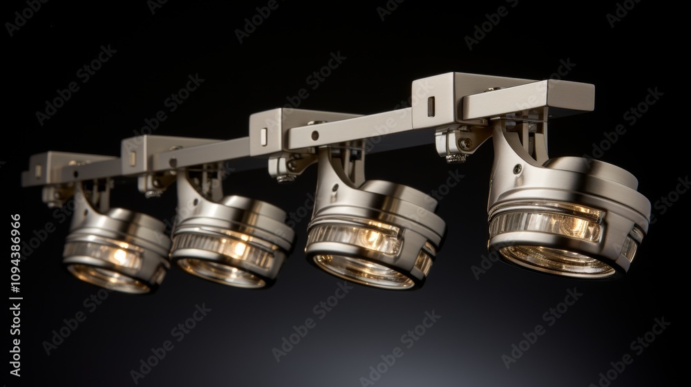 Sleek modern clip on led track lighting fixtures for contemporary interior spaces Sleek modern clip on led track lighting fixtures for contemporary interior spaces