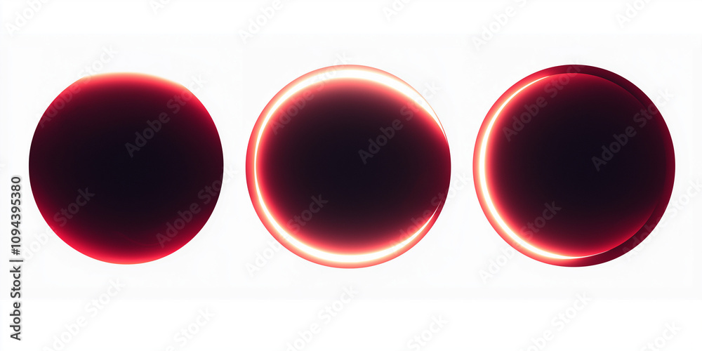 A transparent PNG sticker depicting a solar eclipse features a glowing red ring. Fiery circles represent the phases of the eclipse, accented by cosmic dust, all set against a clear background.
A transparent PNG sticker depicting a solar eclipse features a glowing red ring. Fiery circles represent the phases of the eclipse, accented by cosmic dust, all set against a clear background.