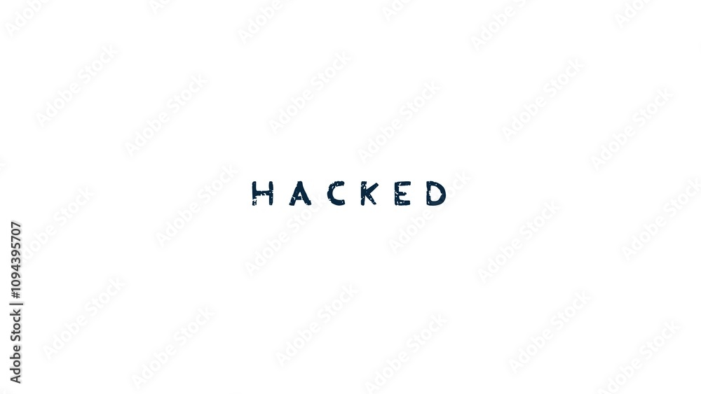 Hacked Text Background Hacked Text Background