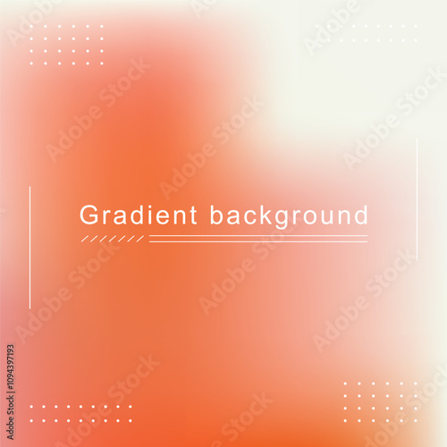 Modern Poster Gradient Mesh Background Template