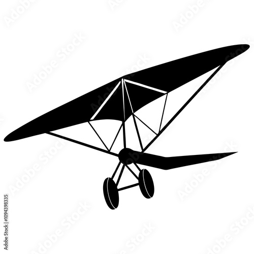 aircraft  isolated on white