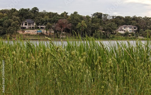 Evening View of Lake Bellwood located in Tyler Texas