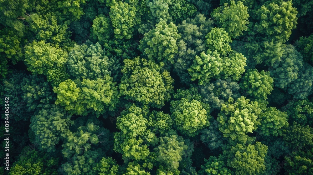 Aerial view of lush green forest. Perfect for environmental, nature, or conservation projects. Aerial view of lush green forest. Perfect for environmental, nature, or conservation projects.