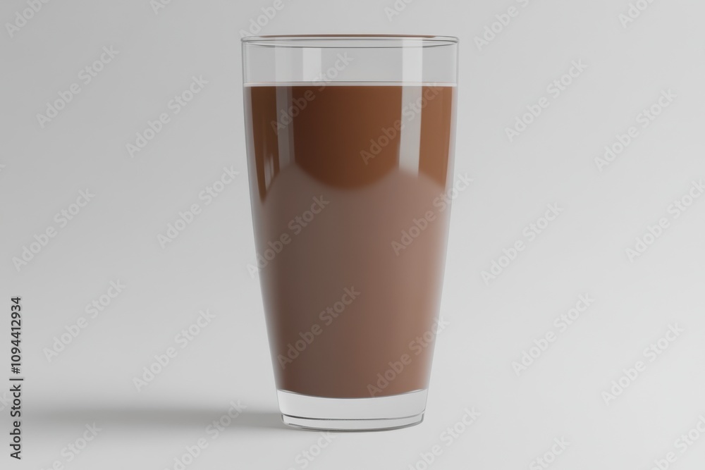 glass of juice on white background glass of juice on white background