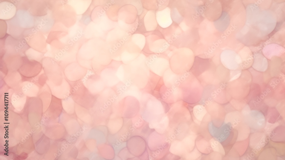 Abstract Pink and Peach Blurred Shapes Background Abstract Pink and Peach Blurred Shapes Background